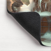 Tapis De Souris Les Souris Qui Donnent Un Chat Un Bain (Coin)