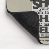 Tapis De Souris Les toits crient (Coin)