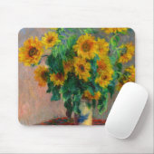 Tapis De Souris Les tournesols de Monet (Avec souris)