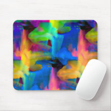 Les traits de brosse numériques très colorés se ca