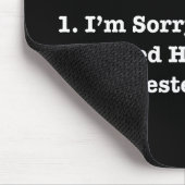 Tapis De Souris Les Trois Choses Les Plus Difficiles À Dire Citati (Coin)