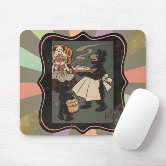 Tapis de souris Les Trois Ours (Avec souris)
