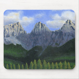 Tapis De Souris Les trois soeurs en Canmore, Alberta, Canada