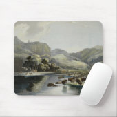 Tapis De Souris Les troupeaux de bison et d'élans sur le stimulant (Avec souris)