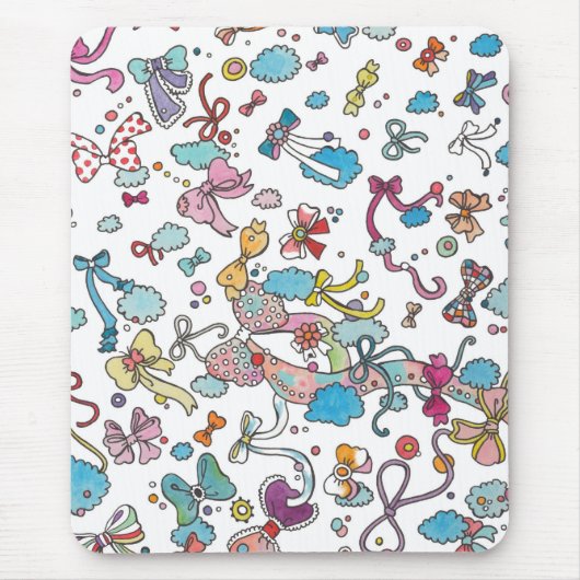 Tapis De Souris Les vaches dans le ciel (Devant)