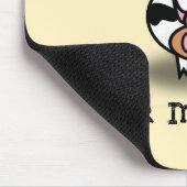 Tapis De Souris Les vaches me rendent heureux (Coin)