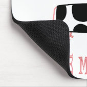 Tapis De Souris Les vaches me rendent heureux (Coin)