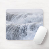 Tapis De Souris Les Vagues Qui S'Écrasent En Hiver (Avec souris)