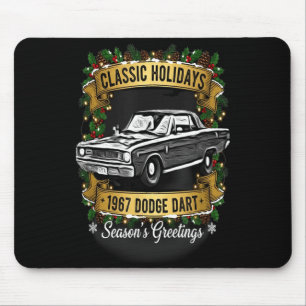 Tapis De Souris Les vêtements de fête de 1967 Dodge Dart Clic Holi