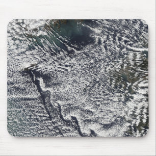 Tapis De Souris Les vortexes de nuage outre de Cheju font, la