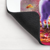 Tapis De Souris Les Yeux Laser Le Chat De L'Espace Extra-Atmosphér (Coin)