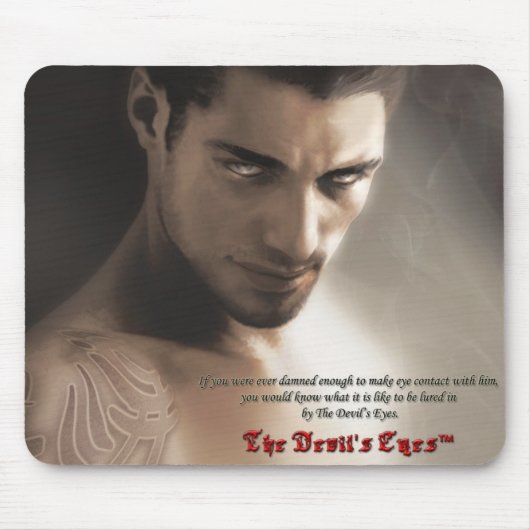 Tapis De Souris Les yeux Mousepad du diable (Devant)
