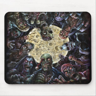 Tapis De Souris Les zombis attaquent (l'horde de zombi)