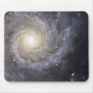 Tapis De Souris L'espace de galaxie conception M74 en spirale de