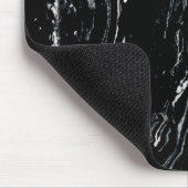 Tapis De Souris L'espace de marbre noir (Coin)