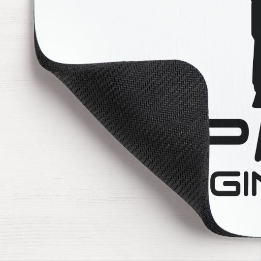 Tapis De Souris L'espace machine le blanc de Mousepad (Coin)