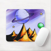 Tapis De Souris L'espace Mousepad (Avec souris)