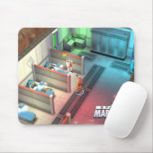 Tapis De Souris L'espace rassemble Mousepad (Avec souris)