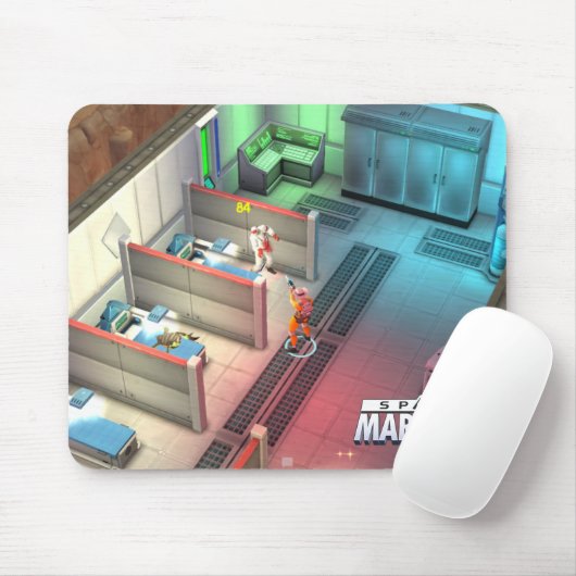 Tapis De Souris L'espace rassemble Mousepad (Avec souris)