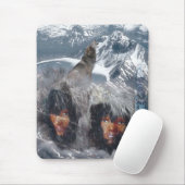 Tapis De Souris L'esprit autochtone en Alaska (Avec souris)