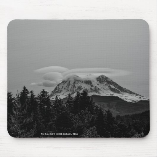 Tapis De Souris L'Esprit Nuageux (Devant)