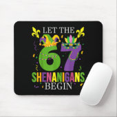 Tapis De Souris Let The 67 Shenanigans Begin Funny 6 7 Six Seven M (Avec souris)