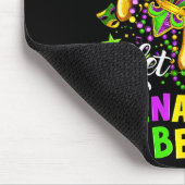 Tapis De Souris Let The Shenanigans Begin Mardi Gras Lips Girl Wom (Coin)