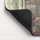 Tapis De Souris L'établissement du chapelet par St Dominic (fres (Coin)