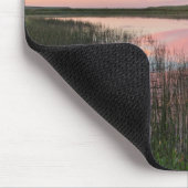 Tapis De Souris L'étang des Prairies reflète les nuages brillants  (Coin)