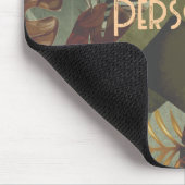 Tapis De Souris L'été 70's rétro tropical monstère feuille de palm (Coin)