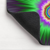 Tapis De Souris L'étoile verte Mousepad éclate (Coin)