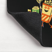 Tapis De Souris Let's All Go Watch Scary Movies Funny Popcoin Hall (Coin)