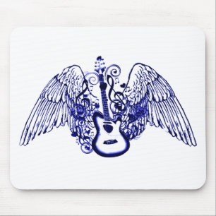 Tapis De Souris Let's Fly,Rock N Roll_