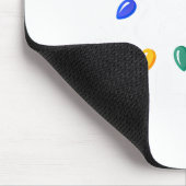 Tapis De Souris Let's Get Lit Christmas Lights  (Coin)