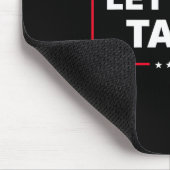 Tapis De Souris Let's Go Taco For Men Women Funny  (Coin)