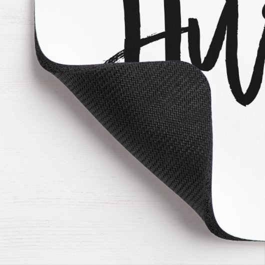 Tapis De Souris Lettrage à la mode de hâte (Coin)