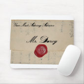 Tapis De Souris Lettre d'amour de M. Darcy Regency Mousepad (Avec souris)