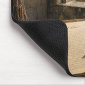 Tapis De Souris Lettre d'amour et plume (Coin)
