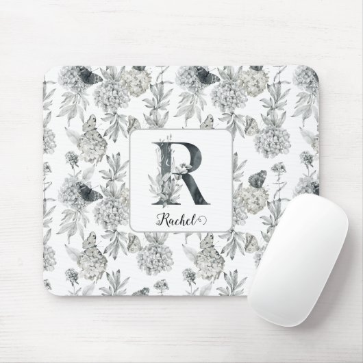 Tapis De Souris Lettre d'aquarelle R (Avec souris)