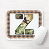 Tapis De Souris Lettre De Style Militaire Z (Avec souris)