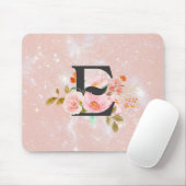 Tapis De Souris Lettre E (Avec souris)