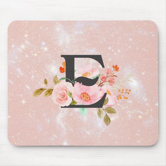 Tapis De Souris Lettre E (Devant)