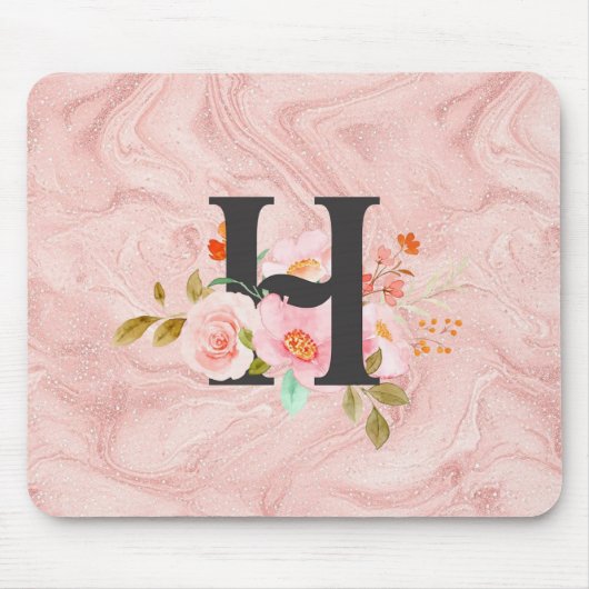 Tapis De Souris Lettre H (Devant)
