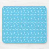 Tapis De Souris Lettre initiale A, Aqua Blue (Devant)