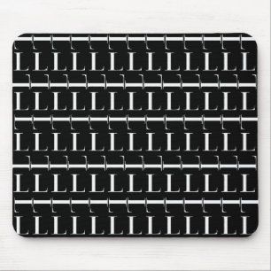 Tapis De Souris Lettre initiale monogramme L