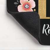 TAPIS DE SOURIS LETTRE INITIALE R (Coin)