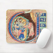 Tapis De Souris Lettre initiale "V" Visio Abdie (Avec souris)