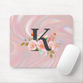 Tapis De Souris Lettre K (Avec souris)
