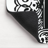 TAPIS DE SOURIS LETTRE MONARIE "H" (Coin)