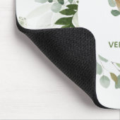 Tapis De Souris LETTRE MONOGRAPHIQUE VERDOYENNE V PÂTE Souris (Coin)